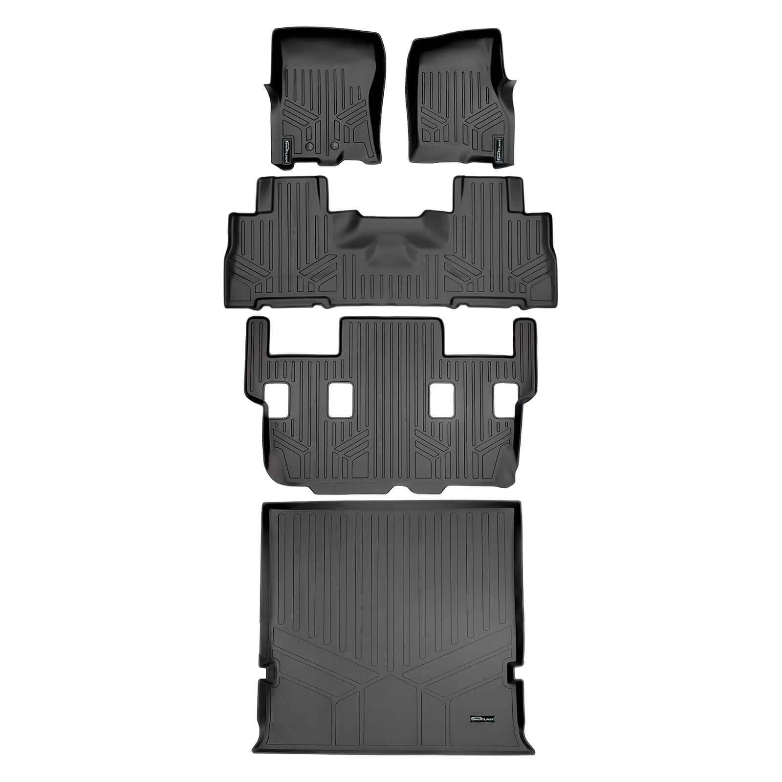 SMARTLINER Custom Fit for 11-17 Expedition/Navigator with 2nd Row Bucket Seats (No Console) - Smartliner USA