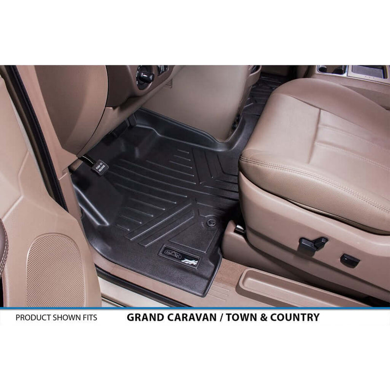 ToughPRO Floor Mats +3rd Row Black shops For Dodge Grand Caravan All Weather 2013-2020