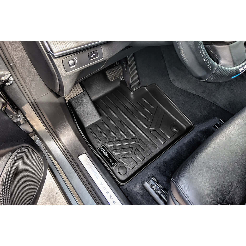 SMARTLINER Custom Fit Floor Liners For 2020-2024 Volvo XC90 (6 Passenger Models. No Plug-in Hybrid Models)