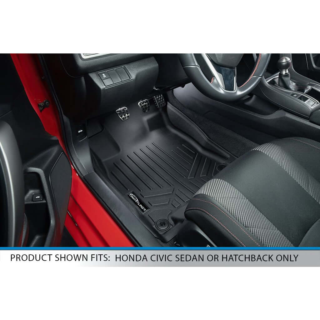 SMARTLINER Custom Fit Floor Liners For 2016-2021 Honda Civic