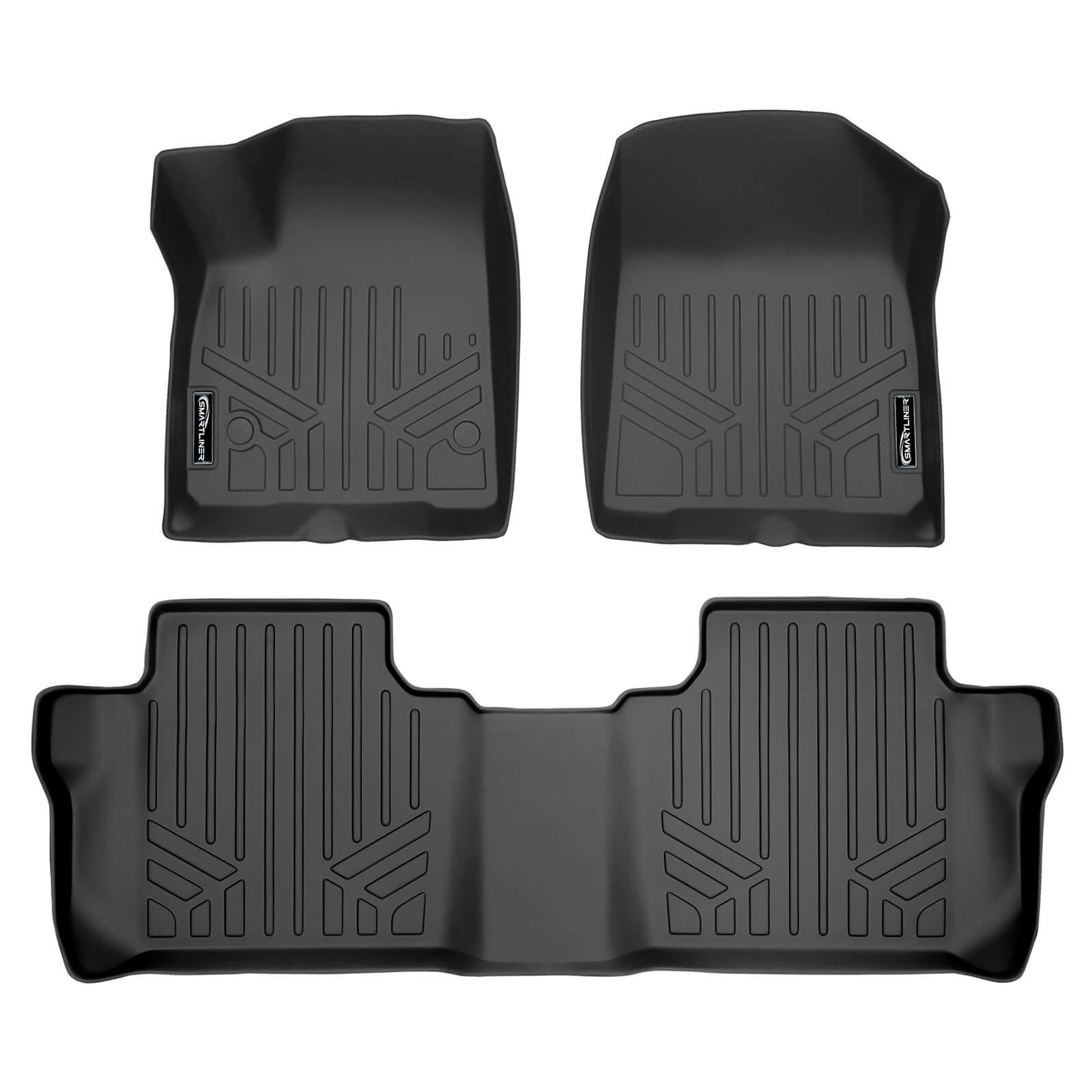 SMARTLINER Custom Fit for 2017 2020 GMC Acadia with 2nd Row Bench Seat - Smartliner USA