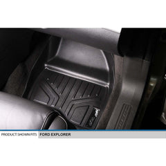 SMARTLINER Custom Fit for 2017-2019 Ford Explorer without 2nd Row Center Console - Smartliner USA