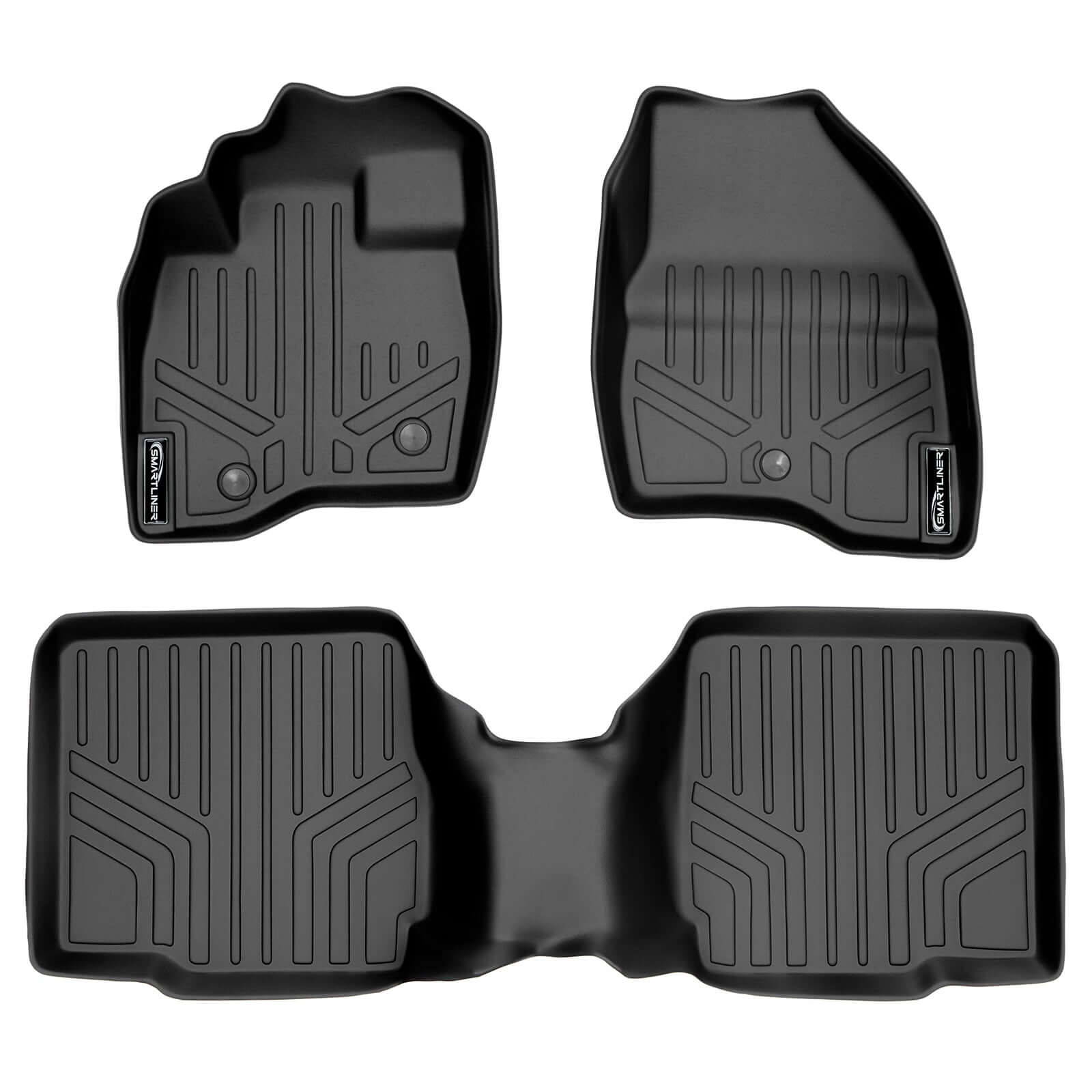 SMARTLINER Custom Fit for 2017-2019 Ford Explorer with 2nd Row Center Console - Smartliner USA