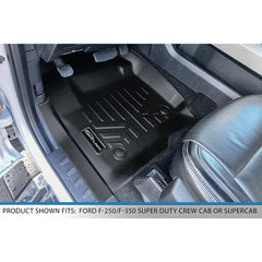 SMARTLINER Custom Fit Floor Liners For 2017-2024 Ford F-250/F-350