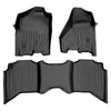 SMARTLINER Custom Fit for 2009-2012 Dodge Ram 1500 / 2010-2012 2500/3500 Crew Cab (4 Full Size Doors) - Smartliner USA