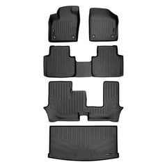 SMARTLINER Custom Fit Floor Liners For 2018-2024 Atlas (with 2nd Row Bench Seat)