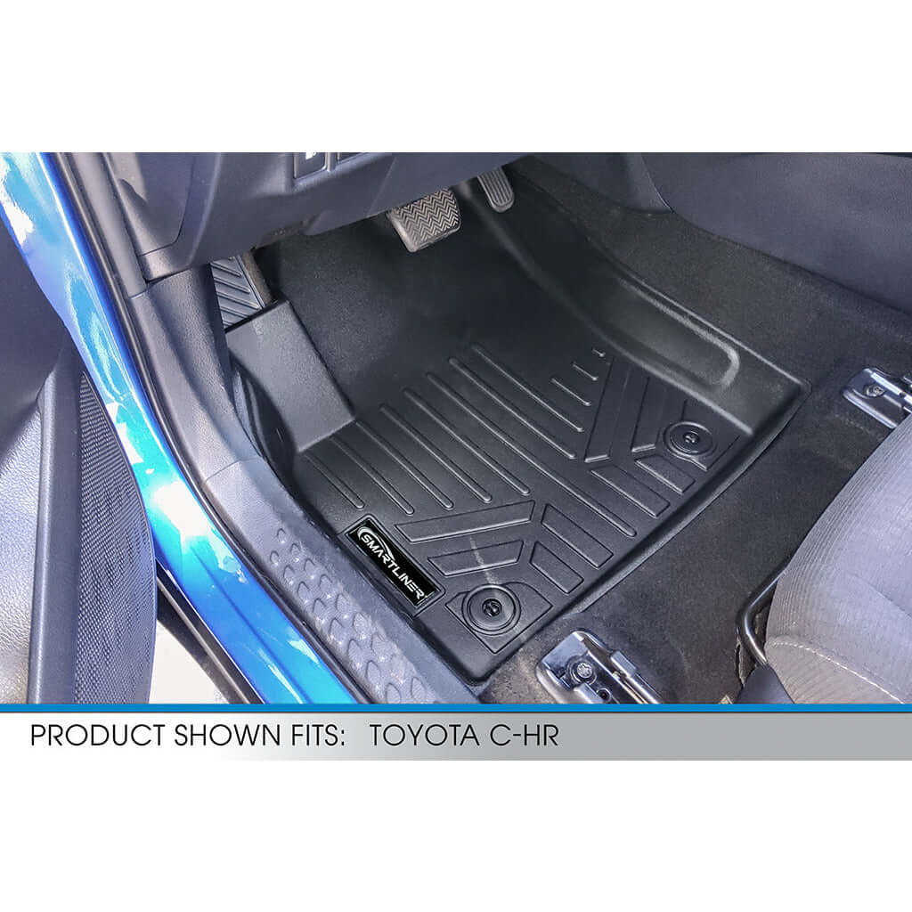 SMARTLINER Custom Fit Floor Liners For 2018-2021 Toyota C-HR