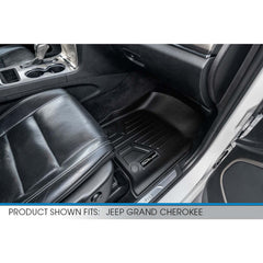 SMARTLINER Custom Fit Floor Liners For 2016-2024 Dodge Durango (with 2nd Row Bench Seat)