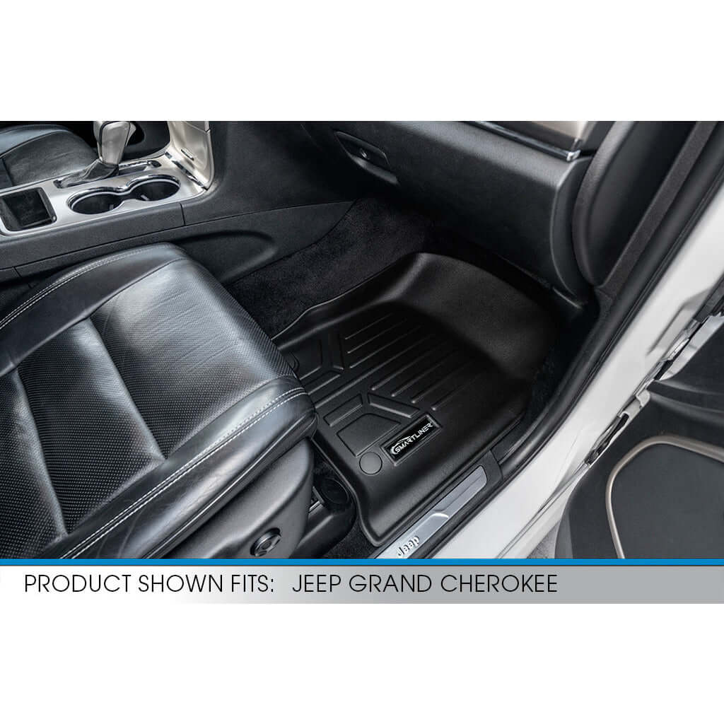 SMARTLINER SmartTrim™ Custom Fit Floor Liners For 2016-2022 Jeep Grand Cherokee