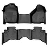 SMARTLINER Custom Fit for 2012-2018 RAM 1500 Quad Cab with 1st Row Bench Seat and Dual Floor Hooks - Smartliner USA