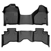 SMARTLINER Custom Fit for 2009-12 Dodge Ram 1500 Quad Cab with 1st Row Bench Seat and Single Floor Hook - Smartliner USA