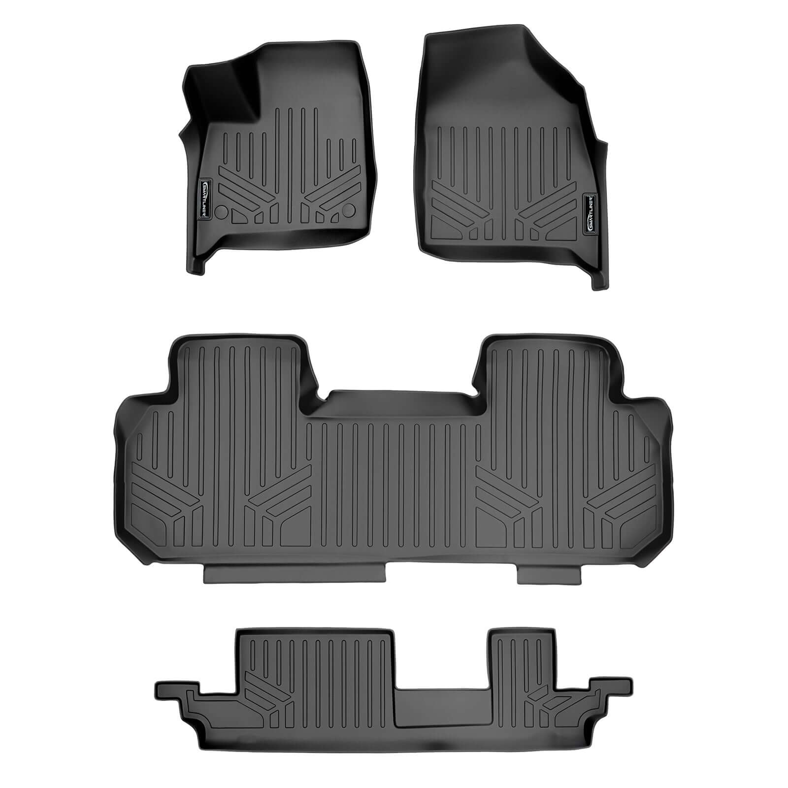 SMARTLINER Custom Fit for 2018-2020 Buick Enclave (with 2nd Row Bench Seat) - Smartliner USA