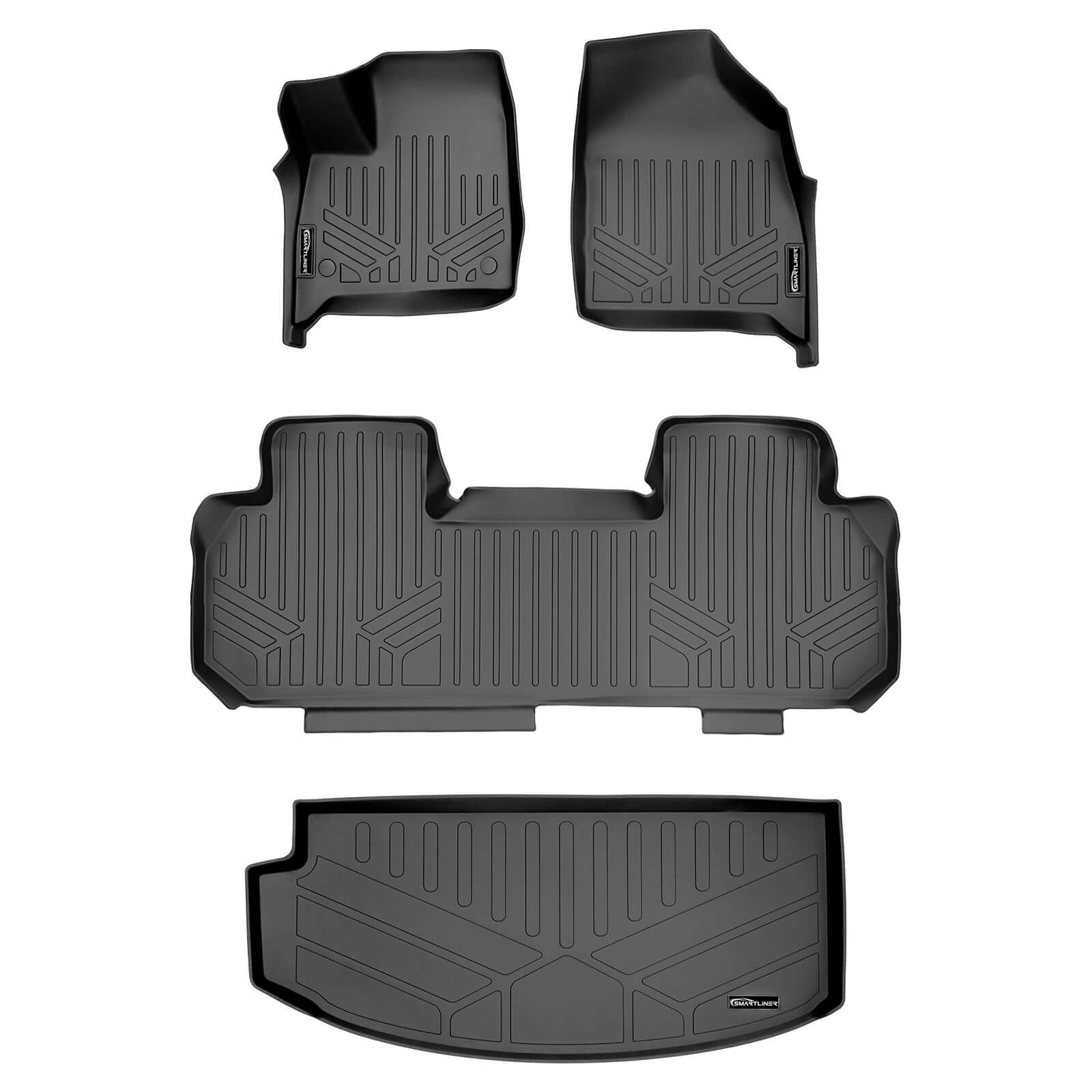 SMARTLINER Custom Fit for 2018-2020 Buick Enclave (with 2nd Row Bench Seat) - Smartliner USA