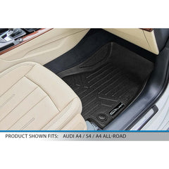 SMARTLINER Custom Fit Floor Liners For 2017-2024 Audi A4 / S4 / A4 All-Road