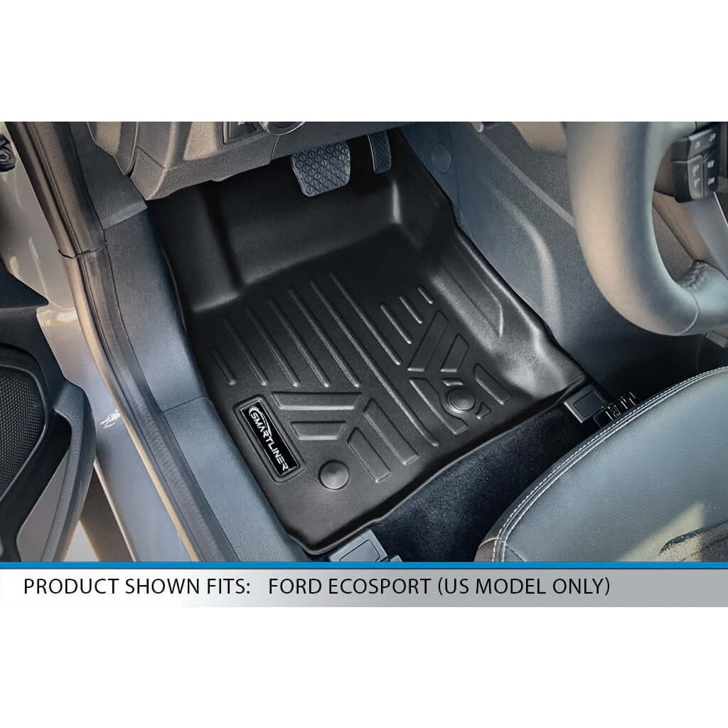 SMARTLINER Custom Fit Floor Liners For 2017-2024 Ford F-250/F-350 SuperCab with 1st Row Bucket Seats