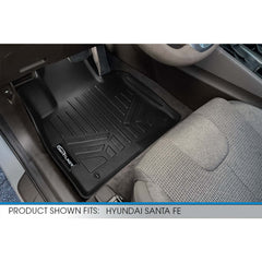 SMARTLINER Custom Fit Floor Liners For 2019-2020 Hyundai Santa Fe (5 Passenger Models)