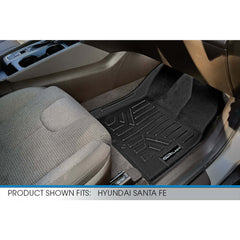 SMARTLINER Custom Fit Floor Liners For 2019-2020 Hyundai Santa Fe (5 Passenger Models)