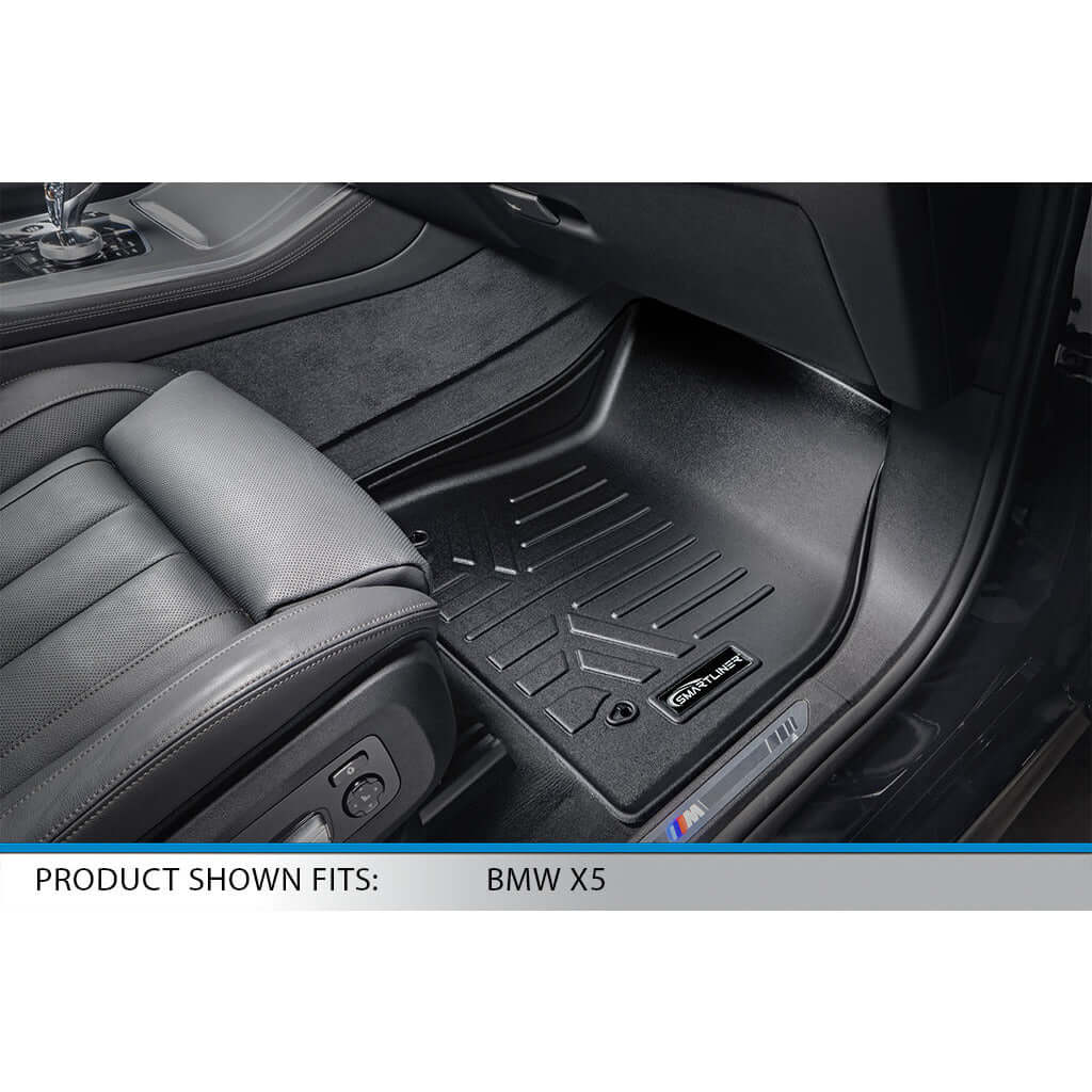 SMARTLINER Custom Fit Floor Liners For 2019-2025 BMW X5 (7 Passenger)