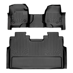 SMARTLINER Custom Fit for 2017-2019 Super Duty Crew with Vinyl Flooring and 2nd Row Bench Seat - Smartliner USA