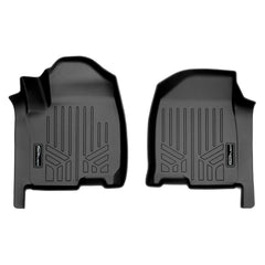 SMARTLINER Custom Fit Floor Liners Compatible With 2020-2024 Chevrolet Silverado 2500 HD | 3500 HD (Crew Cab|Vinyl Flooring|1st Row Bucket Seats|Without Over the Hump Coverage|with 2nd Row Underseat Storage)