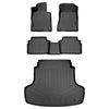 SMARTLINER Custom Fit Floor Liners For 2020-2024 Hyundai Sonata FWD Models