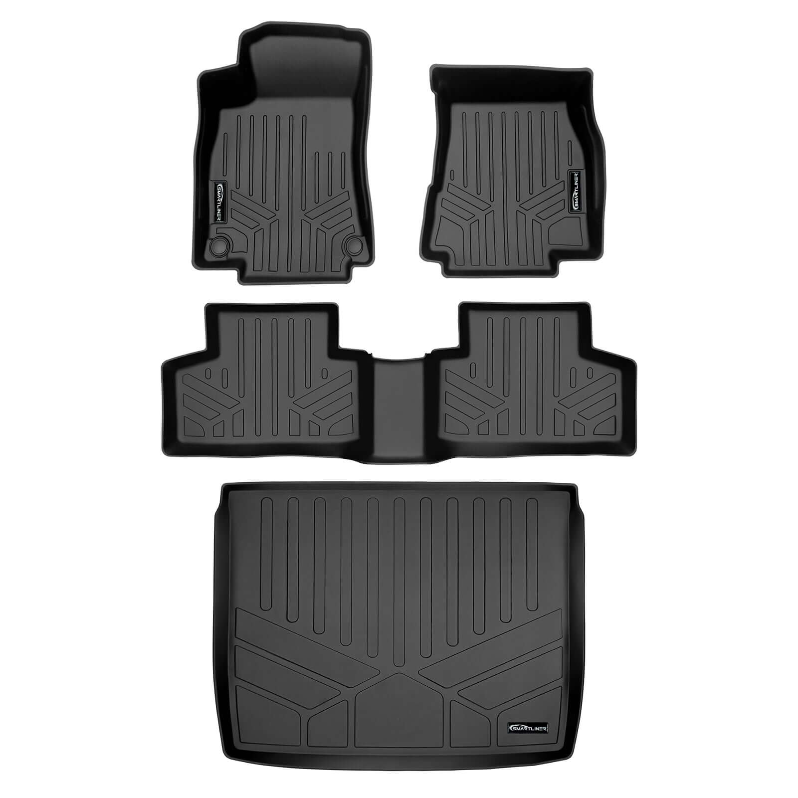 SMARTLINER Custom Fit Floor Liners For 2020-2024 Mercedes-Benz GLB 250