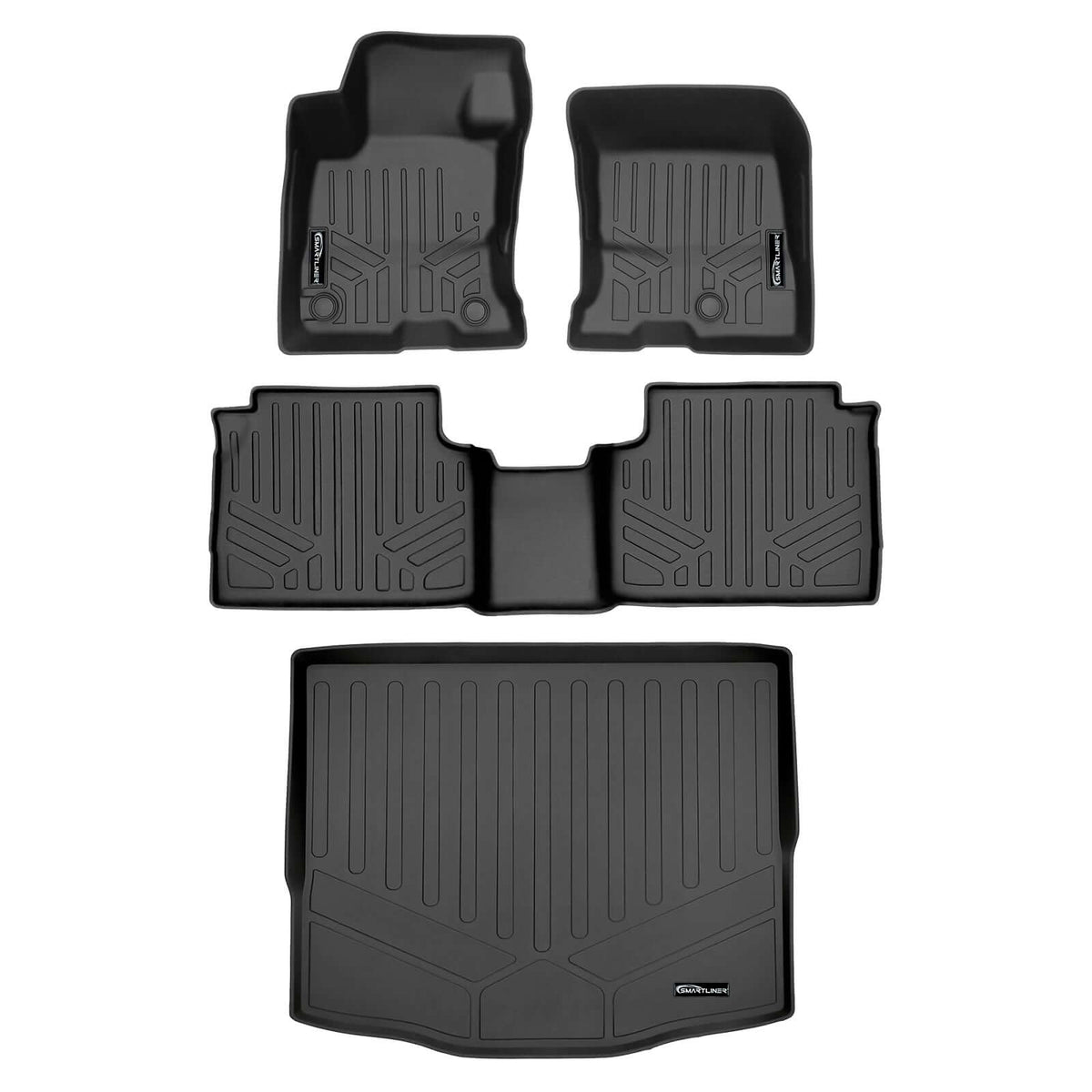 SMARTLINER Custom Fit Floor Liners For 2020-2024 Ford Escape Hybrid Models