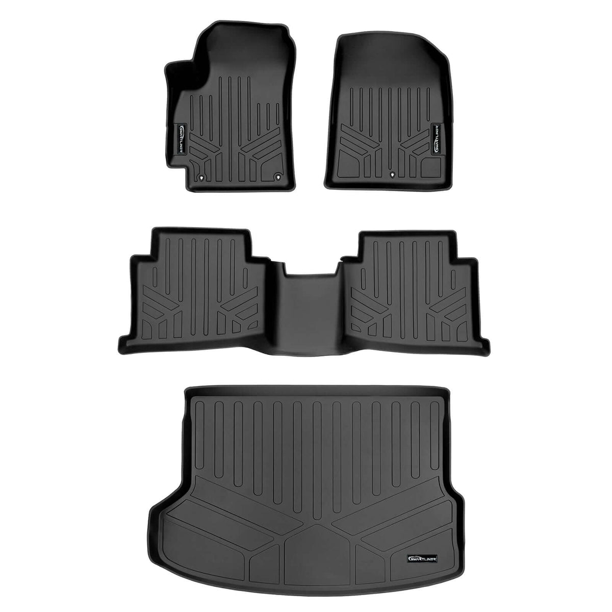 SMARTLINER Custom Fit Floor Liners For 2021-2023 Kia Seltos SX Turbo