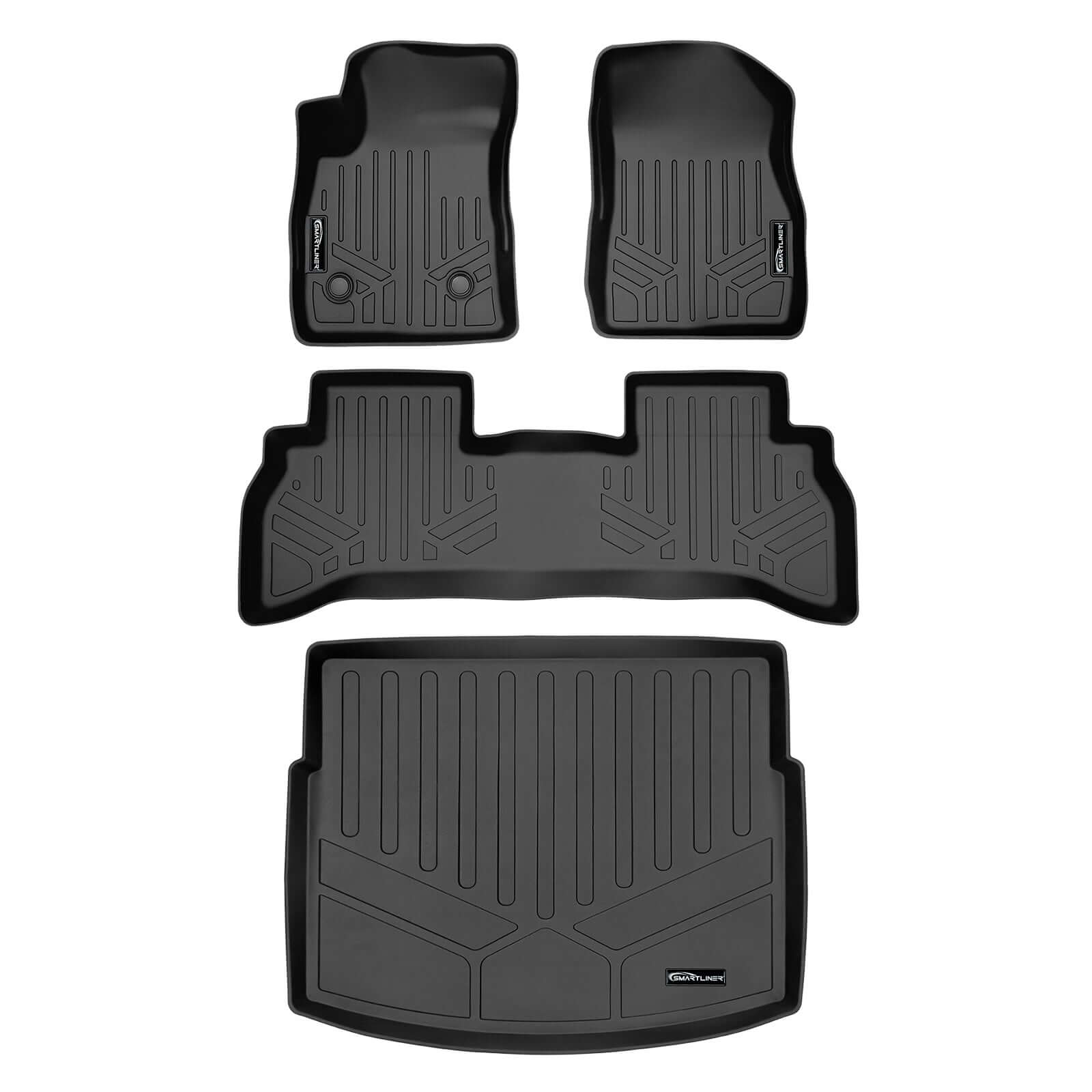 SMARTLINER Custom Fit Floor Liners For 2021-2025 Chevrolet Trailblazer FWD