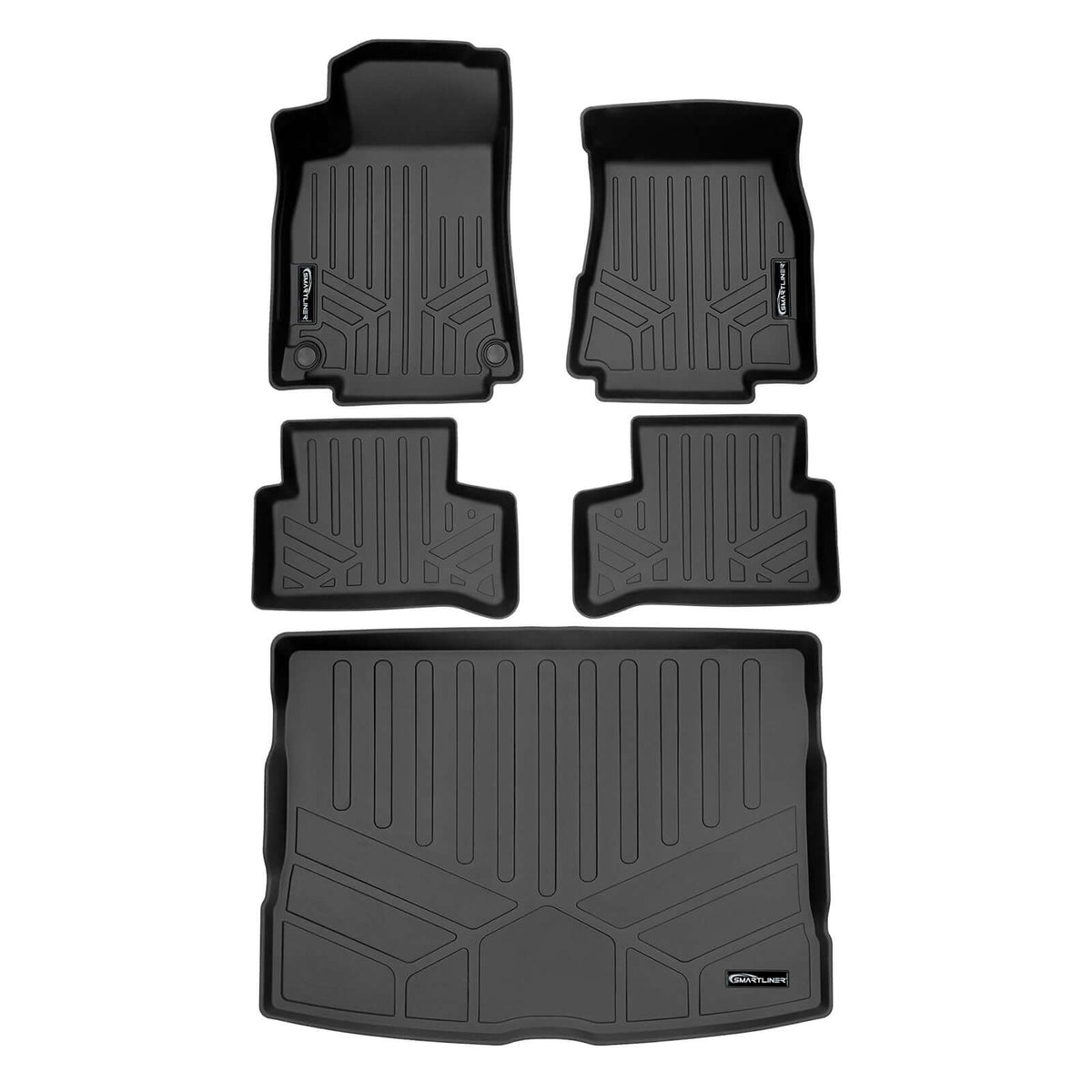 SMARTLINER Custom Fit Floor Liners For 2021 - 2024 Mercedes-Benz GLA Class