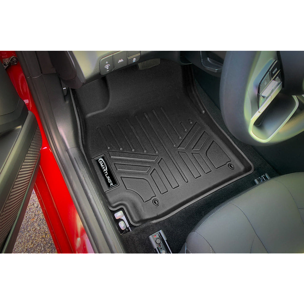 orealtrend Black Floor Mats Liners Replacement for Hyundai Elantra Hybrid 2021 2022 2023 Heavy Duty All Weather Guard Front at MechanicSurplus.com