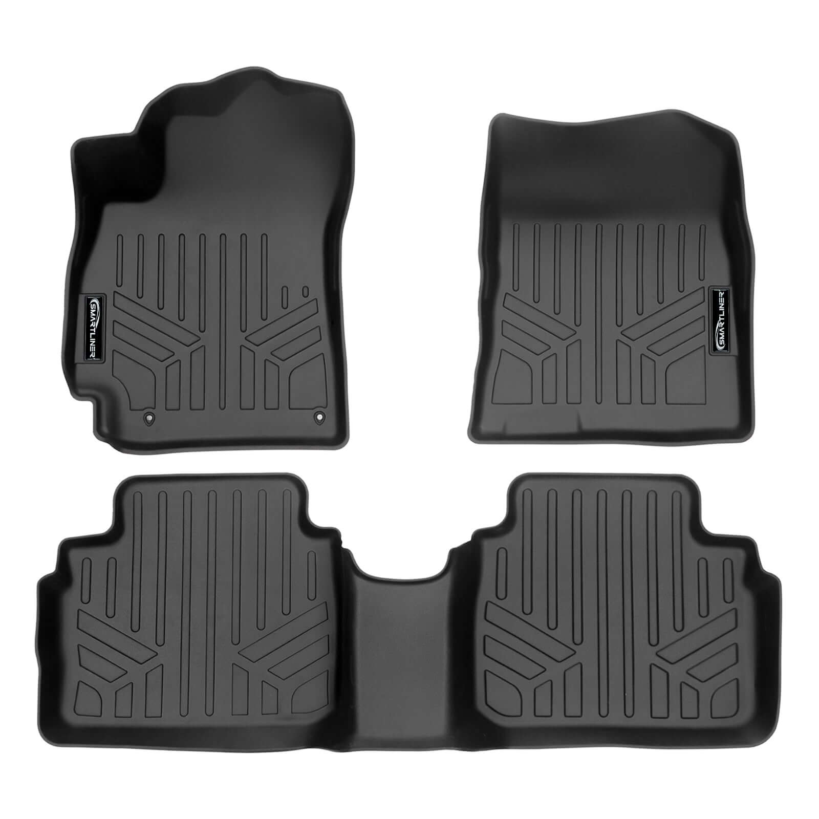 SMARTLINER Custom Fit Floor Liners For 2021-2024 Hyundai Elantra (No GT Models) Automatic Transmission