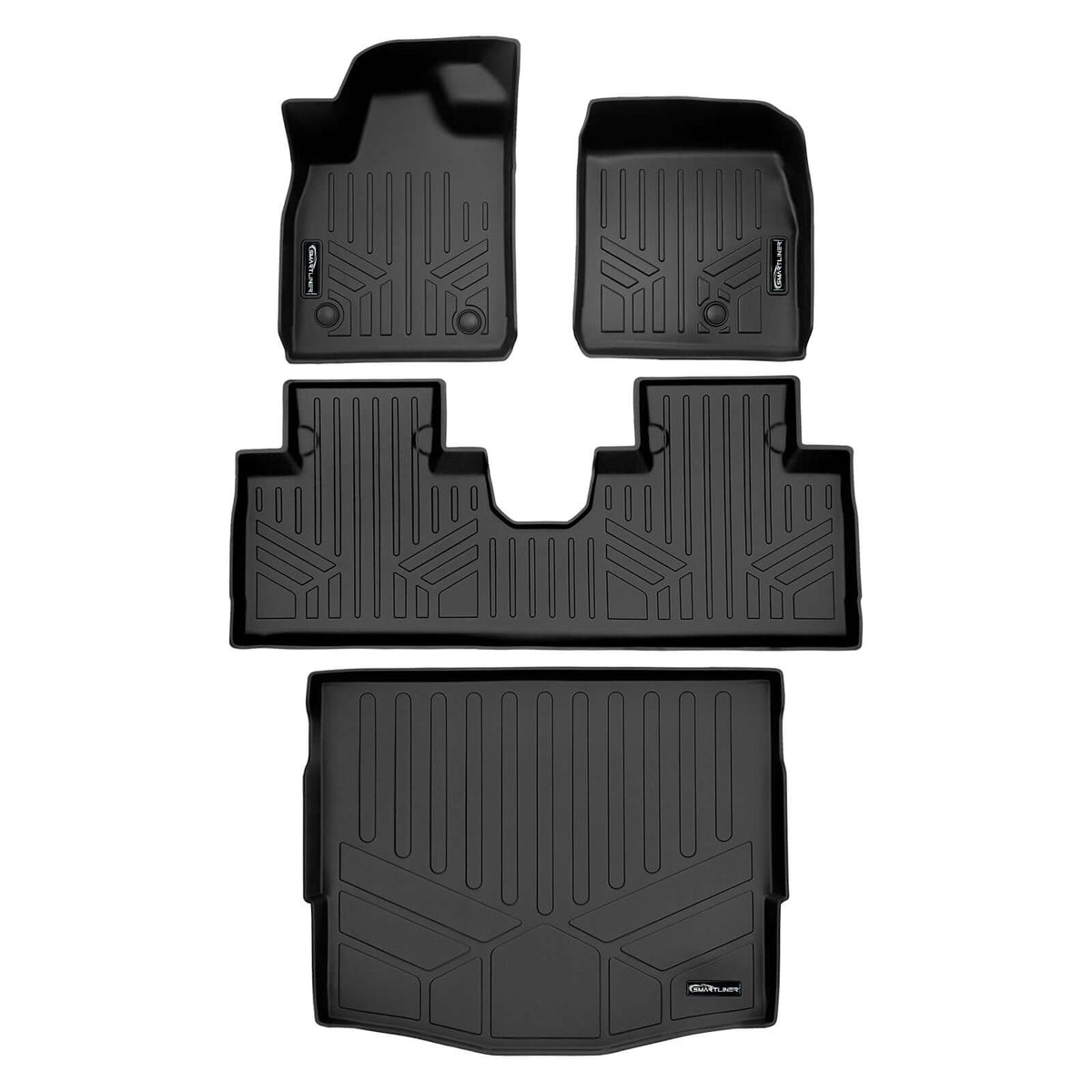 SMARTLINER Custom Fit Floor Liners For 2021-2024 Ford Mustang Mach-E