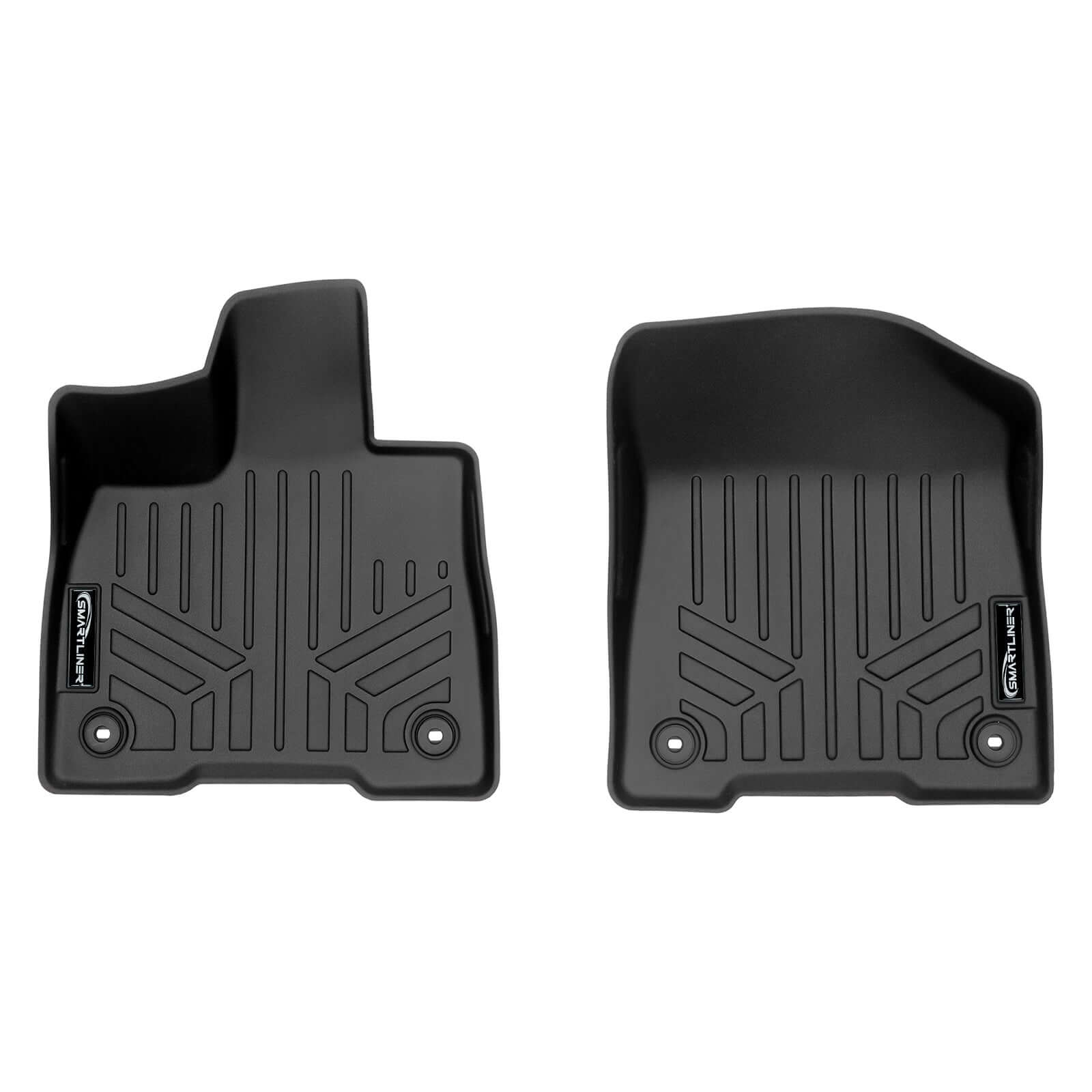 SMARTLINER Custom Fit Floor Liners For 2021-2024 Toyota Sienna with 2nd Row Bench Seat no Spare Tire