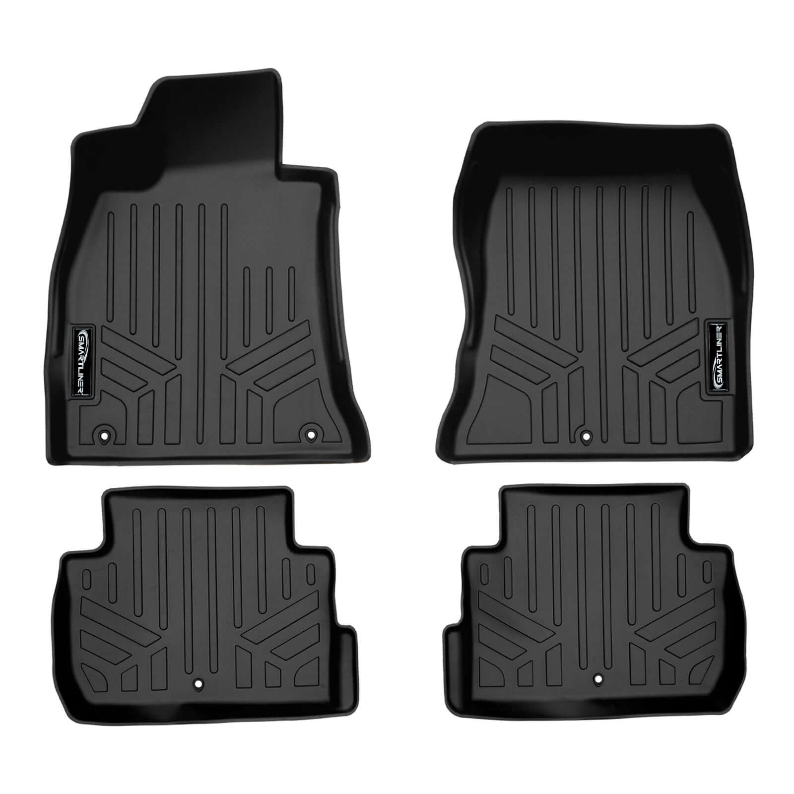 SMARTLINER Custom Fit Floor Liners For 2018-2023 Kia Stinger (RWD)