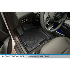 SMARTLINER Custom Fit Floor Liners For 2022-2024 Hyundai Santa Cruz