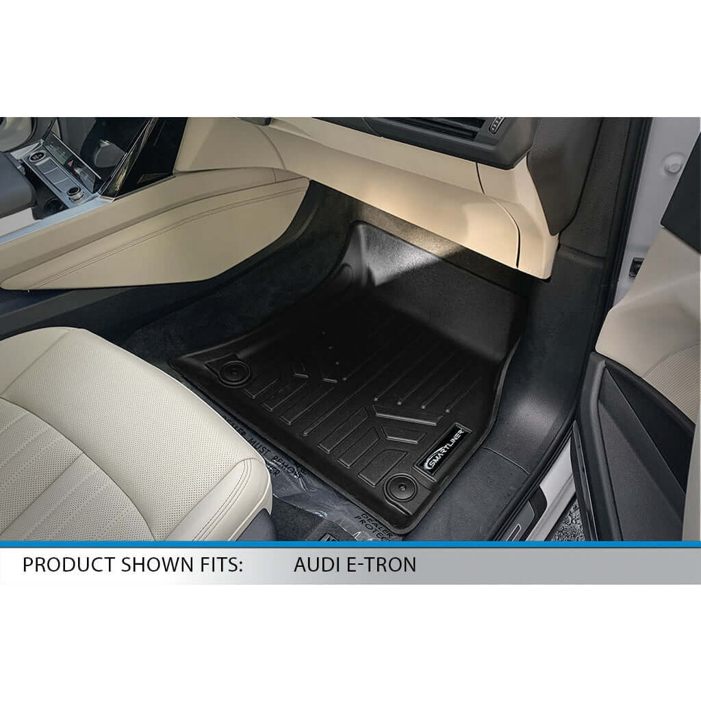 SMARTLINER Custom Fit Floor Liners For 2019-2024 Audi E-Tron / E-Tron Sportback (with 2nd Row Retention)