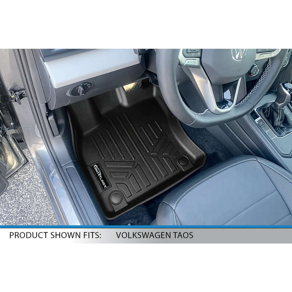 SMARTLINER Custom Fit Floor Liners For 2022-2024 Volkswagen Taos