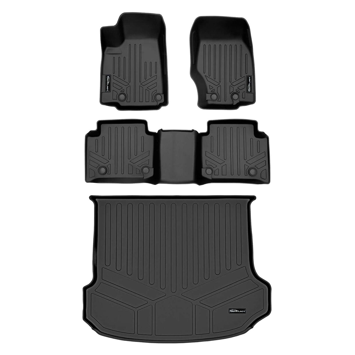 SMARTLINER Custom Fit Floor Liners For 2022-2025 Jeep Grand Cherokee 4xe