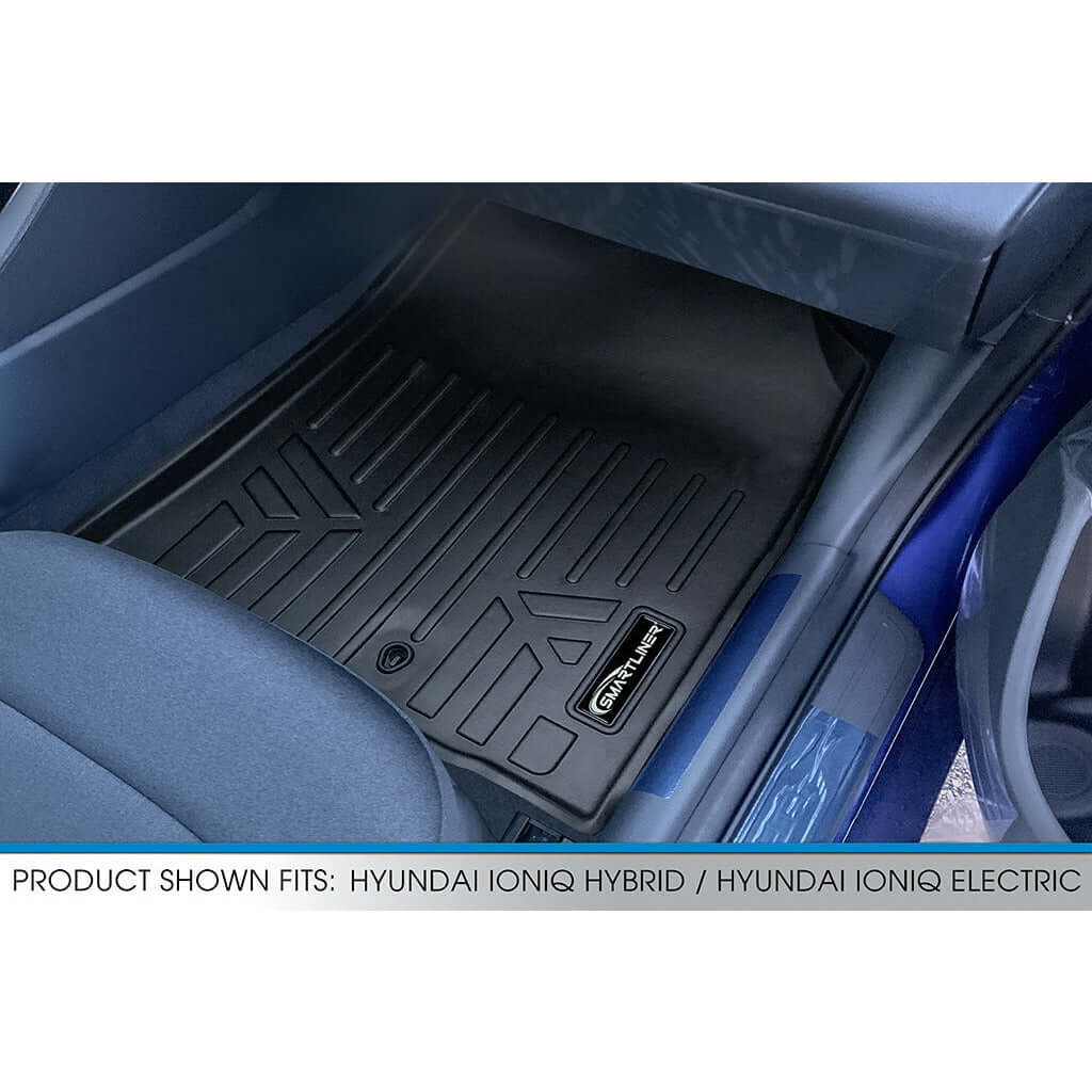 SMARTLINER Custom Fit Floor Liners For 2017-2019 Hyundai Ioniq Electric