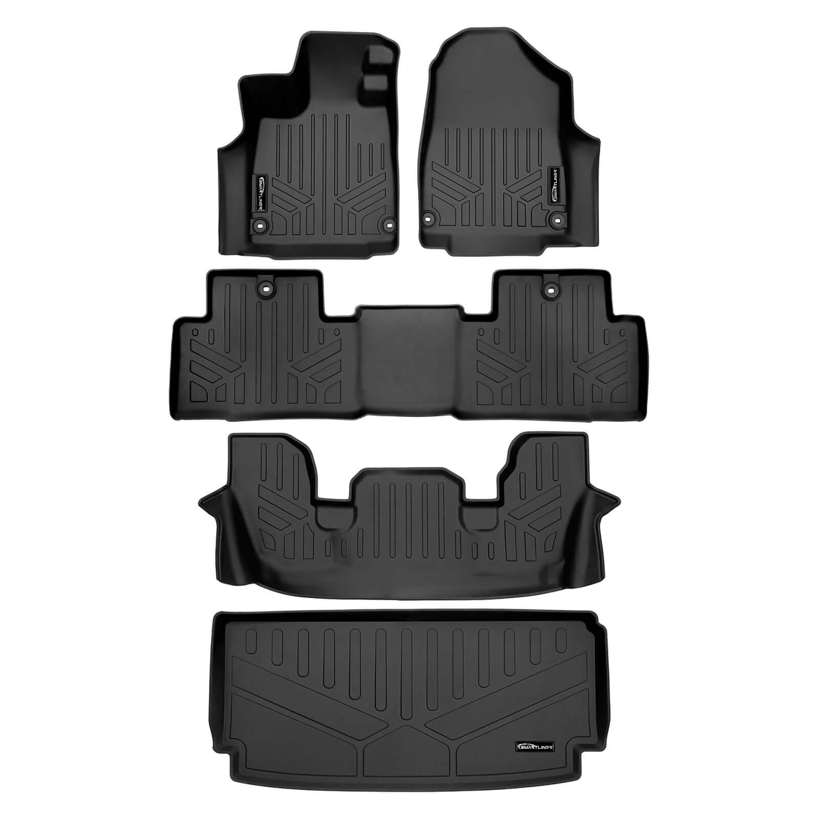 SMARTLINER Custom Fit Floor Liners For 2022-2025 Acura MDX