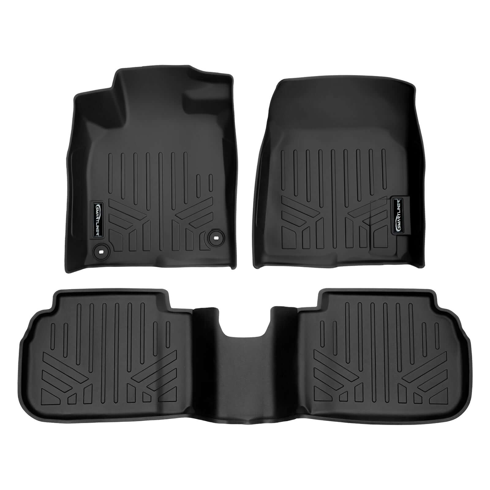 SMARTLINER Custom Fit Floor Liners For 2023-2025 Acura Integra (with 2nd Row USB Ports)