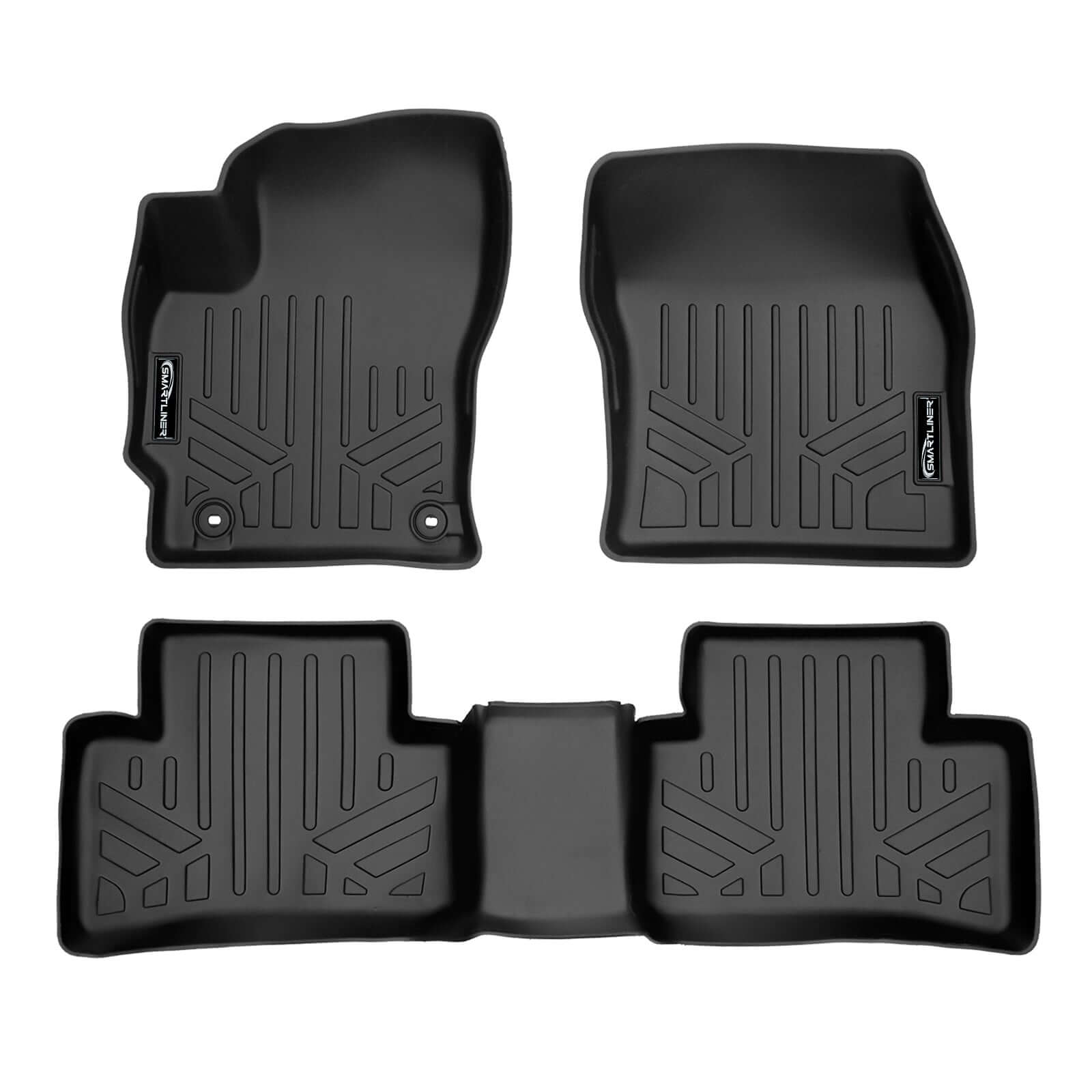 SMARTLINER Custom Fit Floor Liners For 2022-2024 Toyota Corolla Cross (Fits FWD and AWD)