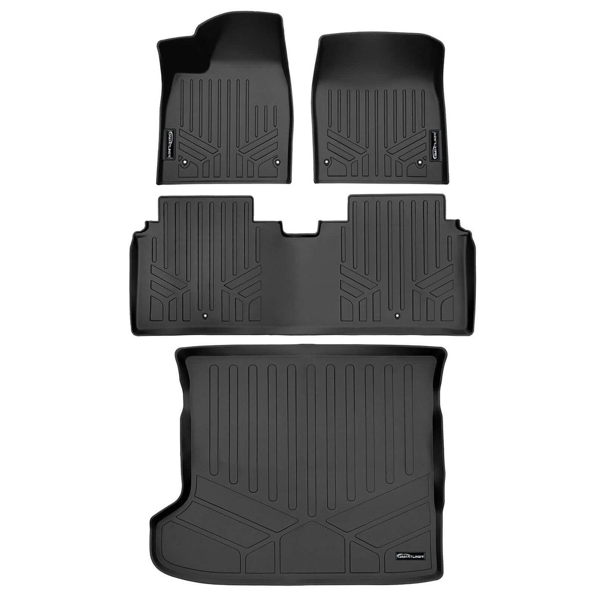 SMARTLINER Custom Fit Floor Liners For 2022-2024 Kia EV6