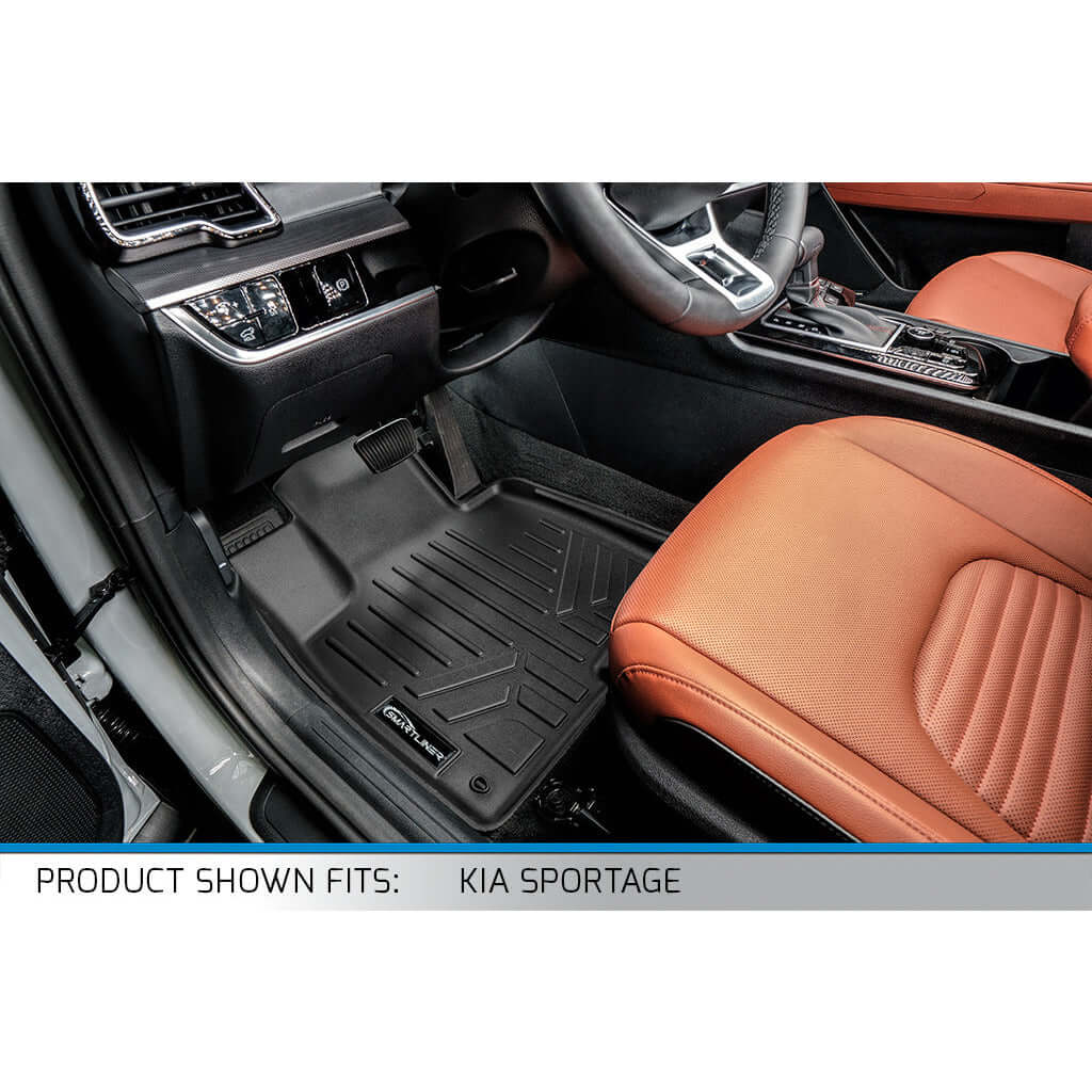 SMARTLINER Custom Fit Floor Liners For 2023-2025 Kia Sportage (Does Not fit with Subwoofer in Cargo Area)