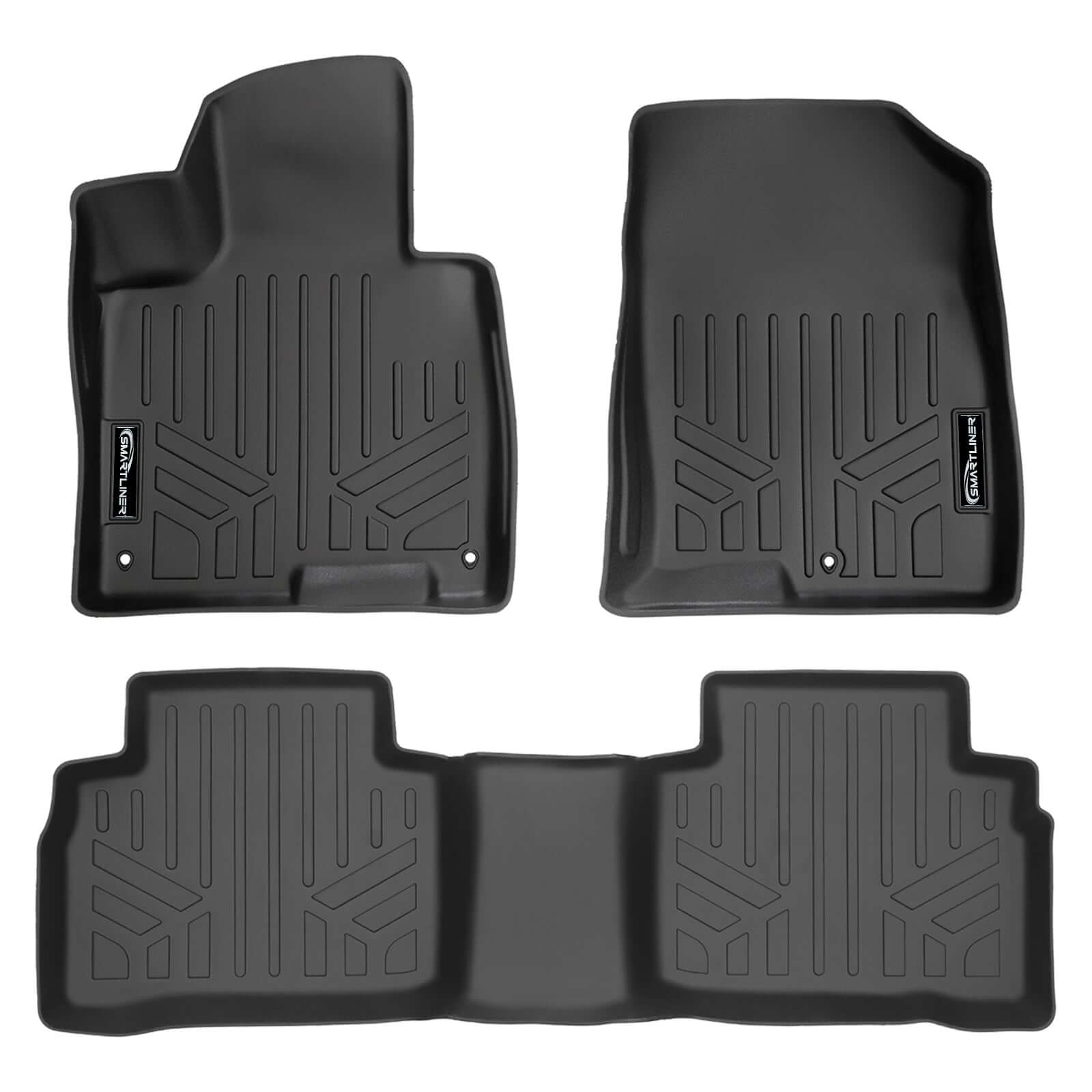 SMARTLINER Custom Fit Floor Liners For 2023-2025 Kia Sportage (With Subwoofer in Cargo Area)