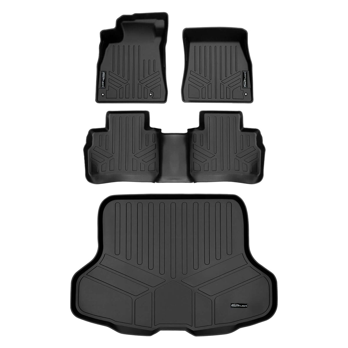 SMARTLINER Custom Fit Floor Liners For 2022-2025 Nissan Sentra (Sedan Models Only)