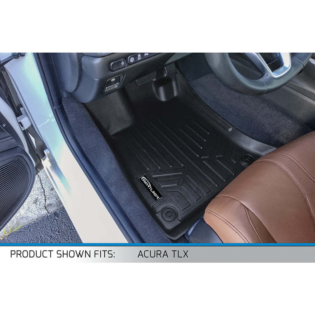 SMARTLINER Custom Fit Floor Liners For 2021-2025 Acura TLX (Fits FWD (Front Wheel Drive) and AWD (All Wheel Drive) models )