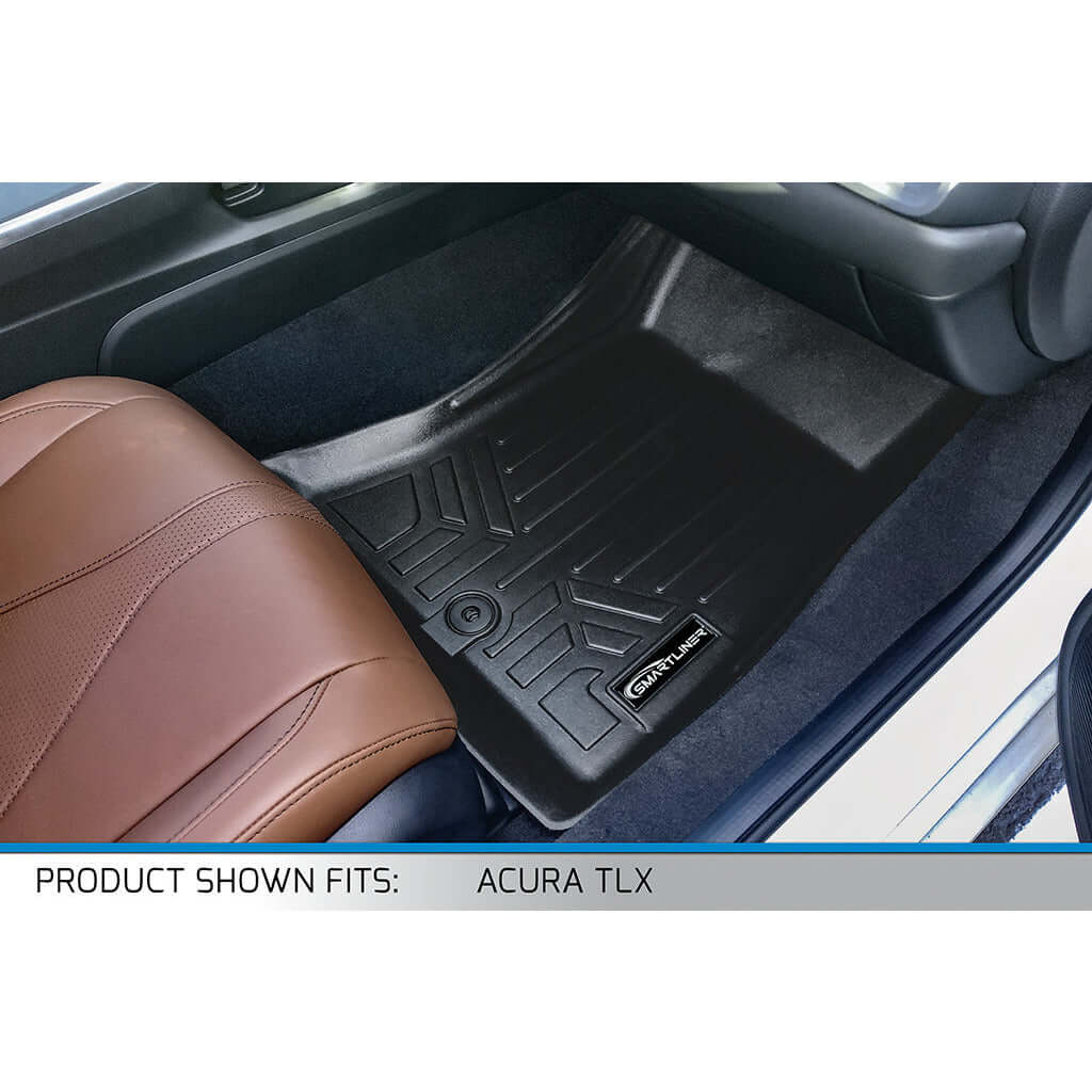 SMARTLINER Custom Fit Floor Liners For 2021-2024 Acura TLX (Fits FWD (Front Wheel Drive) and AWD (All Wheel Drive) models )