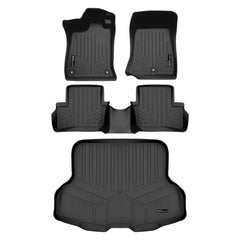 SMARTLINER Custom Fit Floor Liners For 2021-2024 Acura TLX (Fits FWD (Front Wheel Drive) and AWD (All Wheel Drive) models )